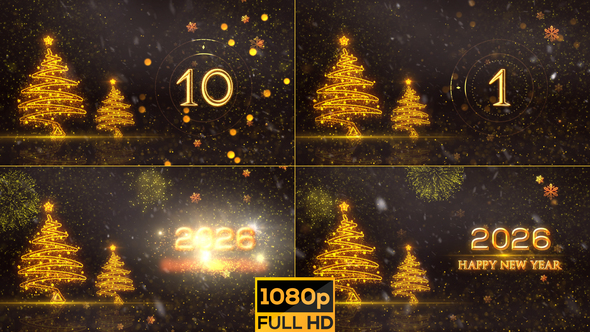 2026 Happy New Year Countdown V14 alt