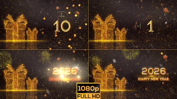 2026 Happy New Year Countdown V26 alt