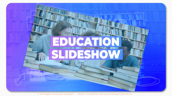 Education Slideshow Openers template preview