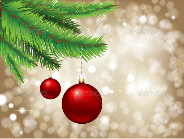 Christmas bauble background - Christmas Seasons/Holidays