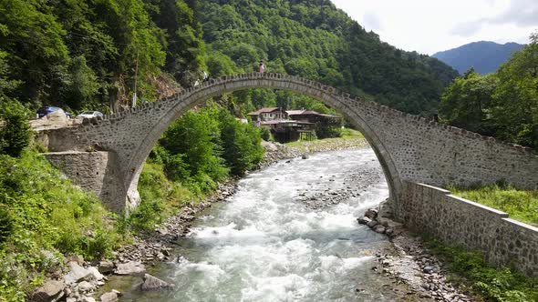 Historical Stone Arch Bridge alt