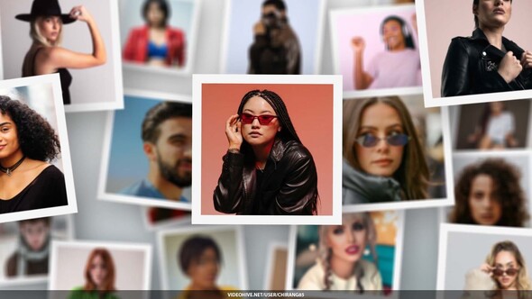 Photos Gallery Video Displays template preview