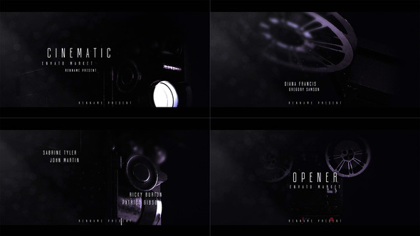 Cinematic Film Opener Openers template preview