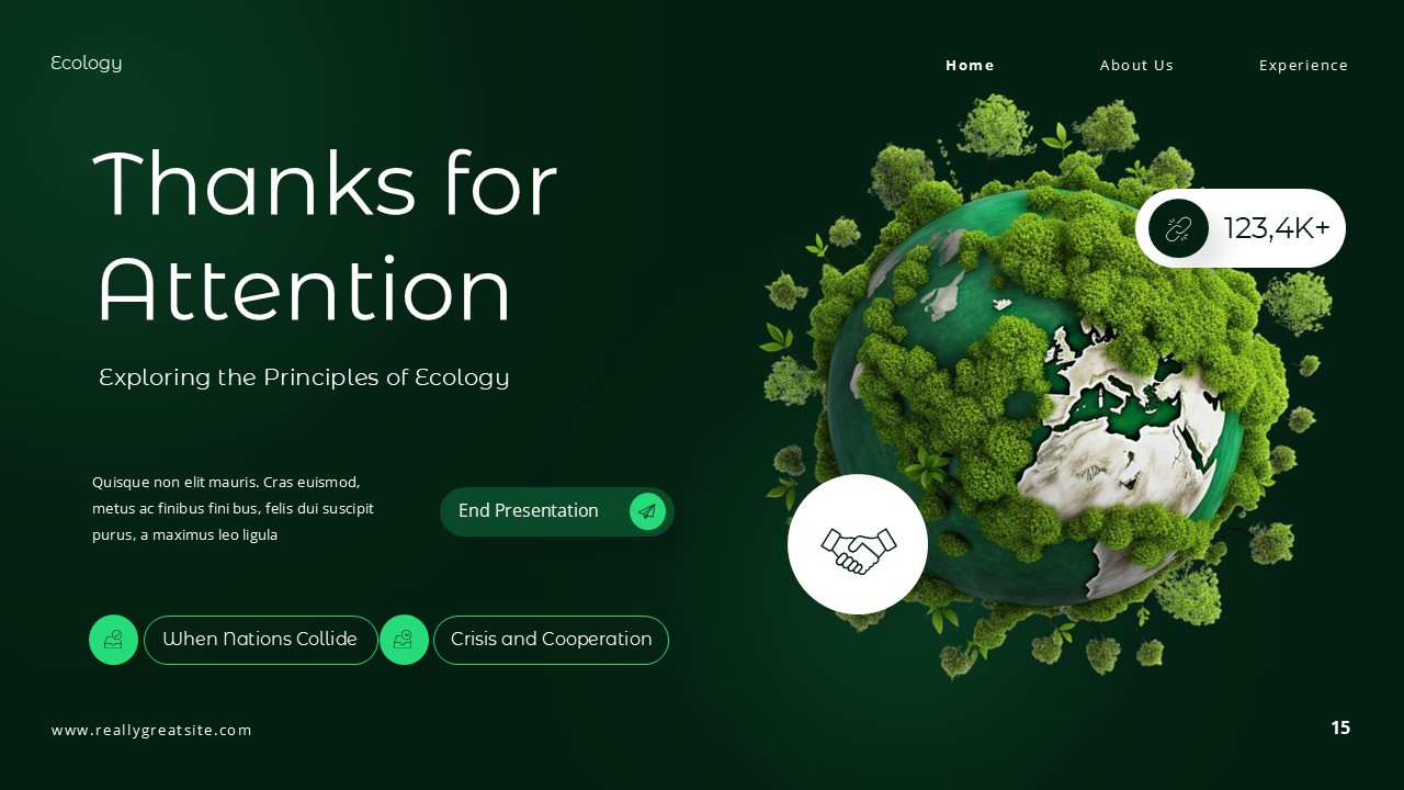 Ecology PowerPoint Presentation, Presentation Templates | GraphicRiver