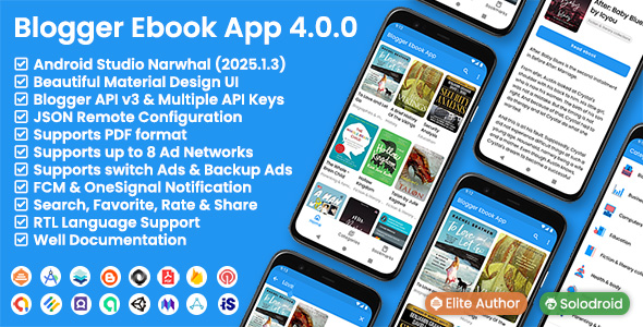 Blogger Ebook App - Blogger API v3