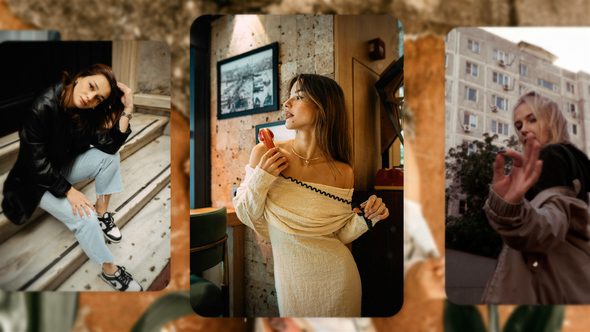 Slideshow Video Displays template preview