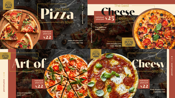 Creative Pizza Opener Product Promo template preview