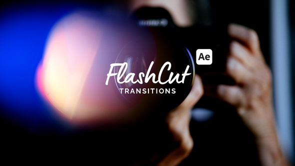 FlashCut Transitions Elements template preview