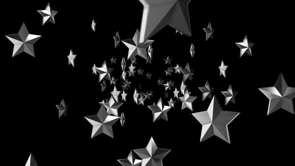 Through 3D Star Icons alt