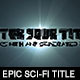 Epic Sci-Fi Title - VideoHive Item for Sale