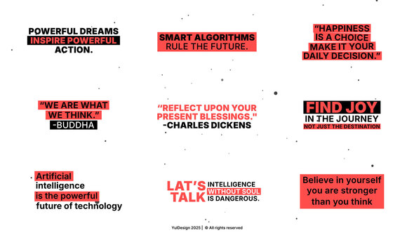 Text Titles | AE Titles template preview