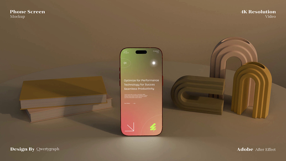 Phone Screen Mockup Product Promo template preview