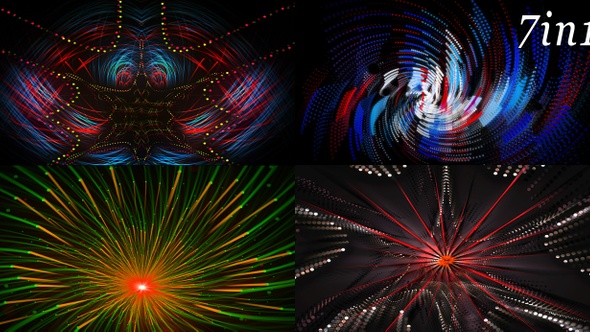 Particle Trail - VJ Loop Pack (7in1) alt