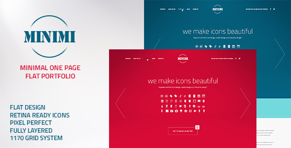 Minimi - Flat - ThemeForest 5436115