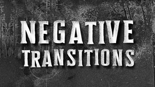 Negative Transitions Elements template preview