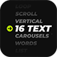 Text Carousel Titles - VideoHive Item for Sale