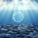 Bright Footage With Blue Seabed And Sparkling Diamond - VideoHive Item for Sale