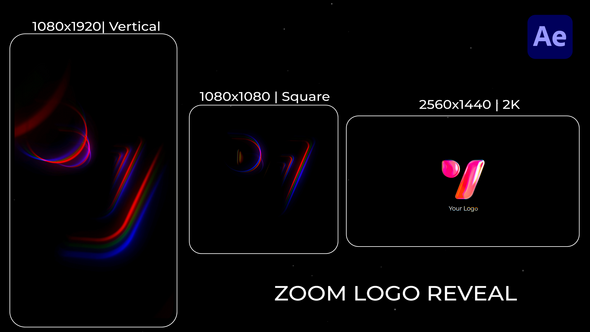 Zoom Logo Reveal Logo Stings template preview