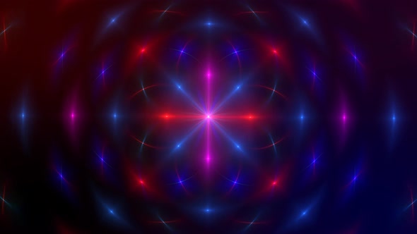 Star Particle Glowing Hypnotic Animated Background alt