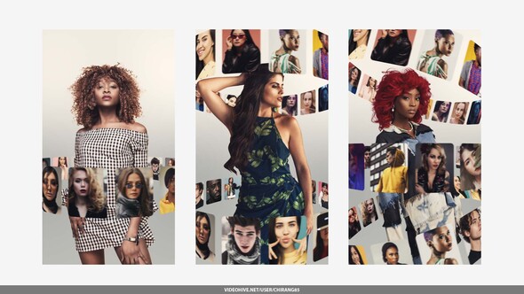 Photo Sequence Animation Stories Elements template preview
