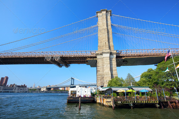 Brooklyn Bridge - Stock Photo - Images