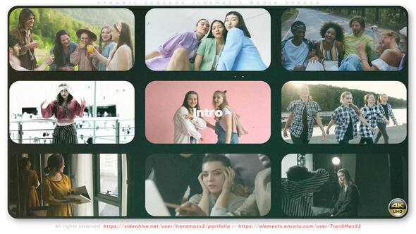 Dynamic Screens - Cinematic Media Opener Openers template preview