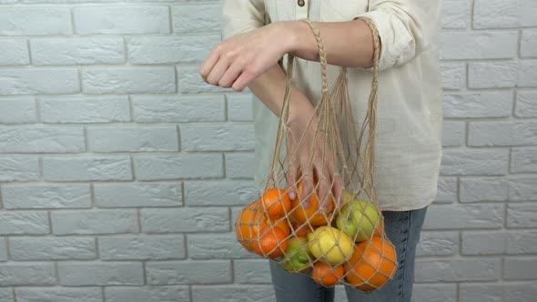 Reusable Bag with Produce alt