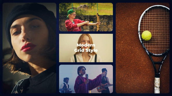 Fast Bento Box Multiscreen Openers template preview