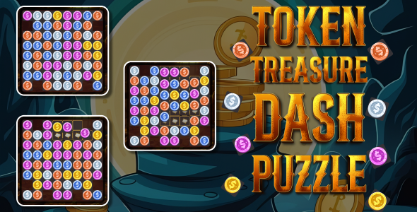 Token Treasure Dash – HTML5 Game