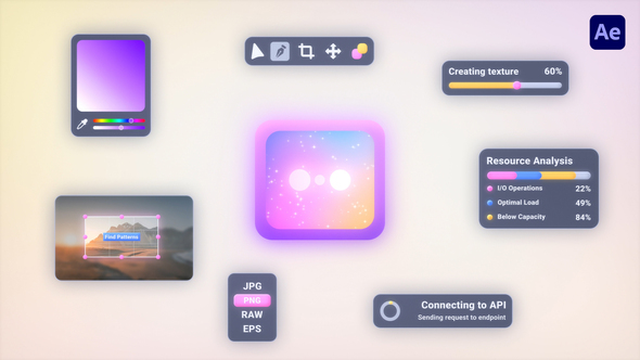 AI Generation Logo Reveal Logo Stings template preview