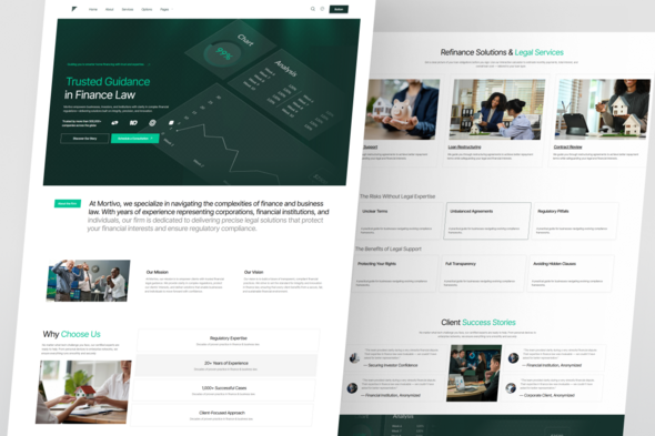 Mortivo - Mortgage Broker Elementor Template Kit