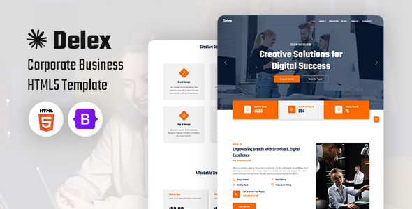 Delex – Corporate Business HTML5 Template