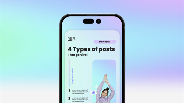 Influencer Vertical Promo Openers template preview