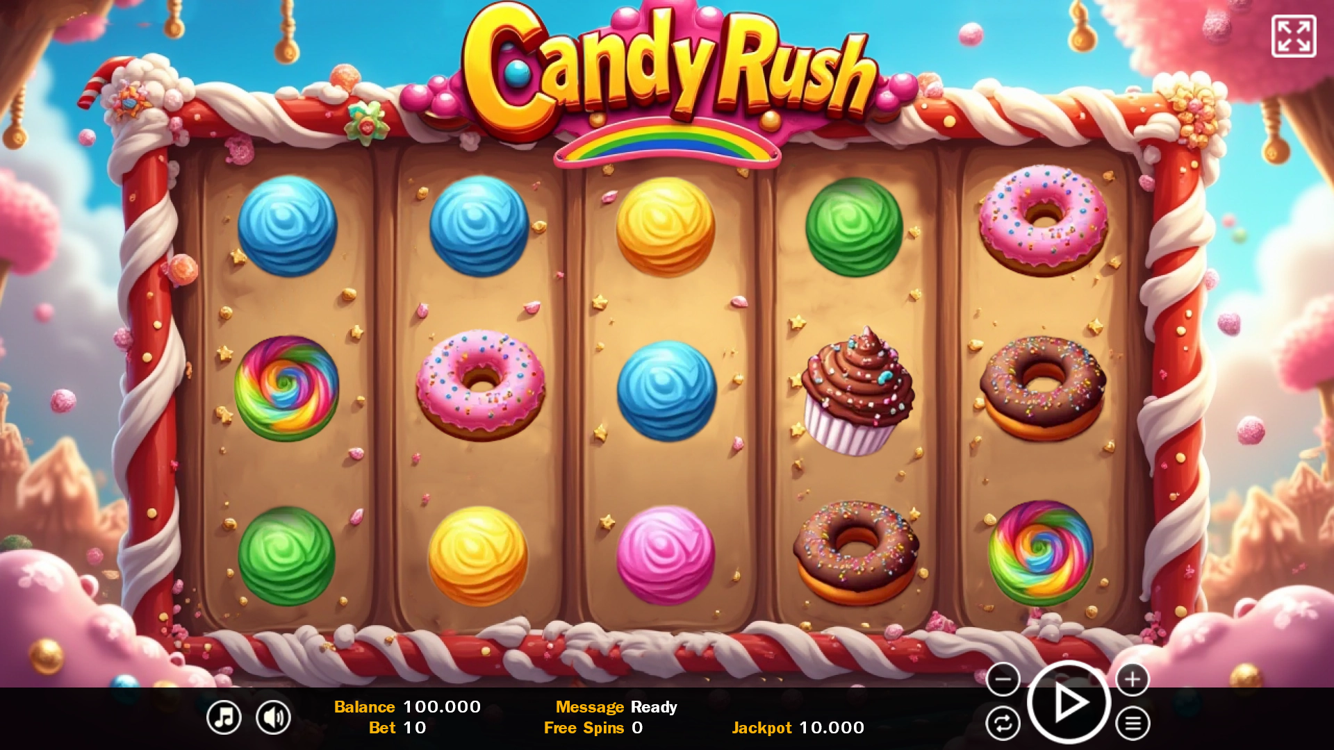 Candy Rush - HTML5 Slot Machine by All-Scripts | CodeCanyon