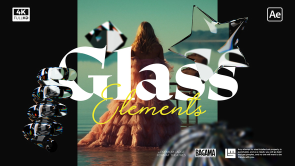 Looped Glass Elements Elements template preview