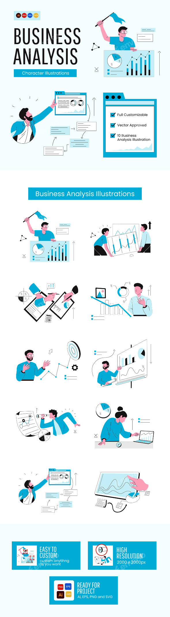 Business Analysis Illustration
