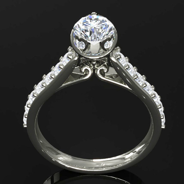 CK Diamond Ring - 3Docean 5471261