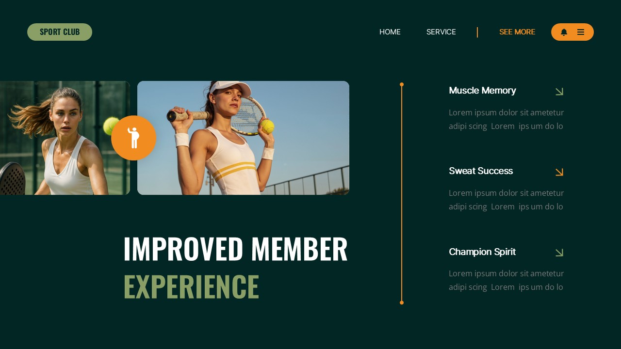 Sport Club Powerpoint Template, Presentation Templates | GraphicRiver