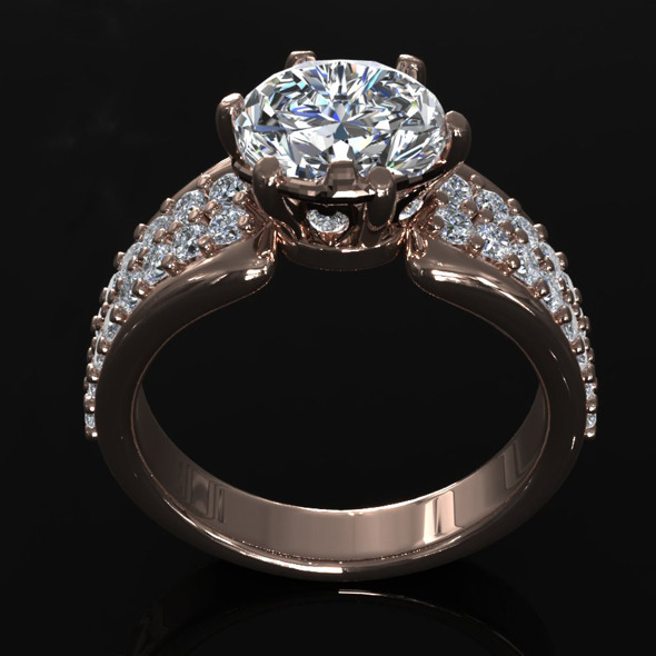 CK Diamond Ring - 3Docean 5471373