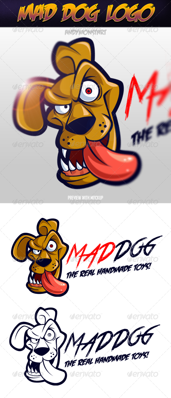 Mad Dog Logo