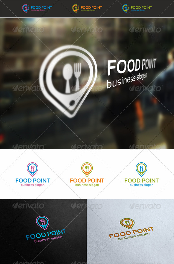 Food Point Locator Logo