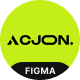 Acjon - Digital Agency & Creative Portfolio Figma Template
