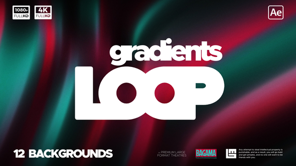 Gradient Backgrounds Elements template preview