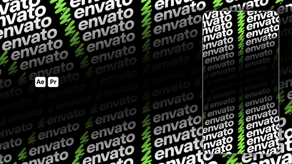 Kinetic Logos 01 Logo Stings template preview