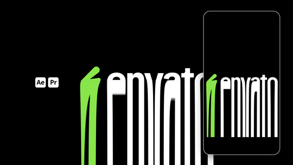 Kinetic Logos 03 Logo Stings template preview