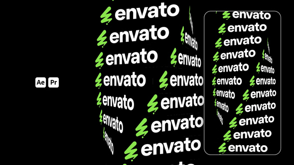 Kinetic Logos 05 Logo Stings template preview