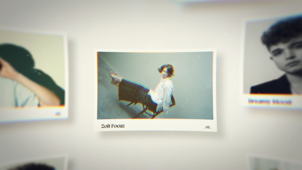 Photo slideshow Focus Shift Slideshow Openers template preview