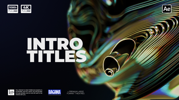 Titles Opener Titles template preview