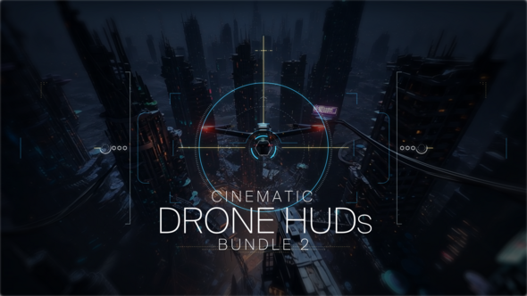 Drone Hud UIs - Bundle 2 Infographics template preview