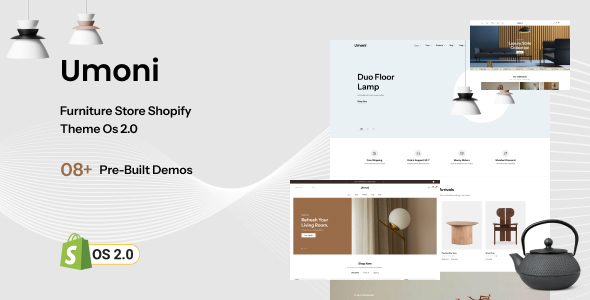 Umoni – Furniture Shopify Theme OS 2.0
